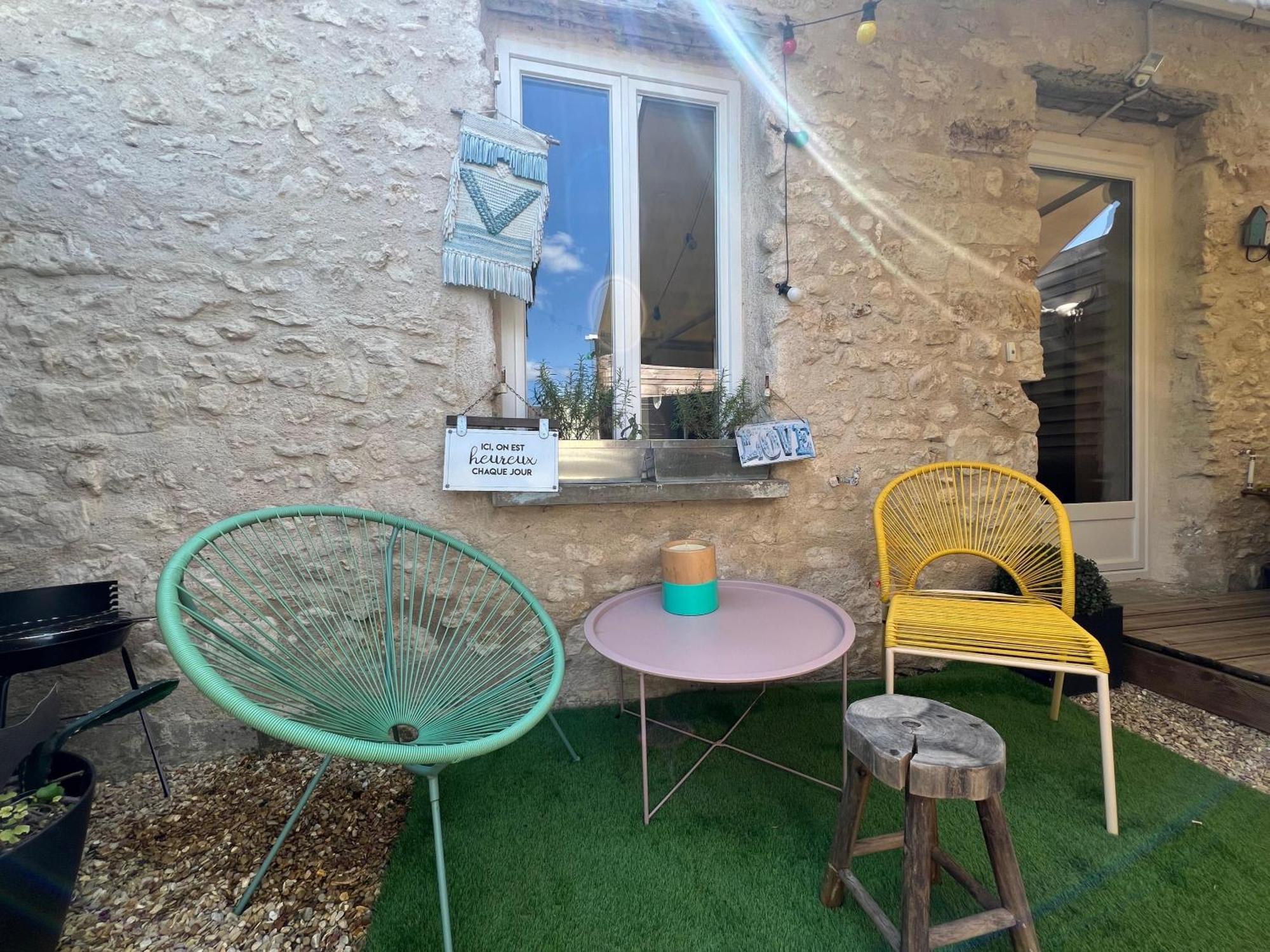 La Maisonnette D'Elodibiza ! Moret-sur-Loing Zewnętrze zdjęcie
